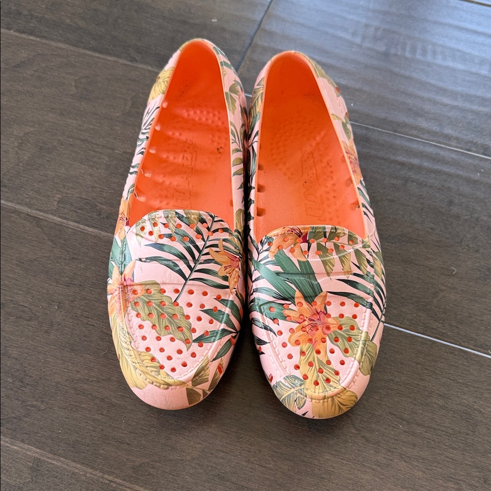 Tropical Floral Loafers